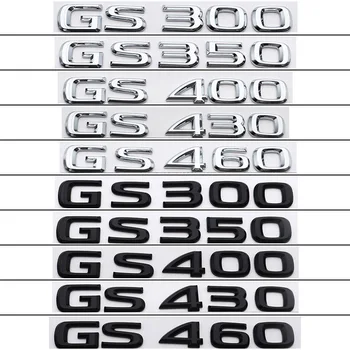 1шт 3D GS300 металл ABS Автомобильное крыло боковая наклейка с логотипом Задний бампер задняя дверь наклейка на багажник наклейка на заднюю Эмблему автомобиля Аксессуары