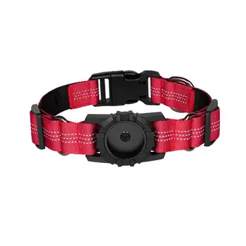360-Градусный светоотражающий ошейник для собак в темных условиях, водонепроницаемый светоотражающий ошейник для собак с GPS, регулируемый для небольших размеров