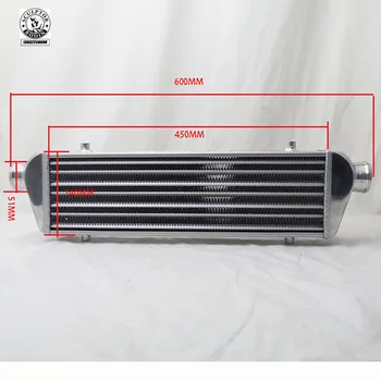 450 * 140 * 65 мм Универсальная планка и пластина промежуточного охладителя с турбонаддувом OD = 51 мм для переднего монтажа промежуточного охладителя
