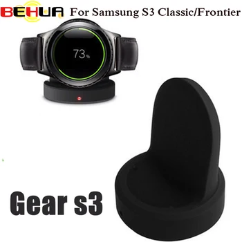 BEHUA Для Samsung Gear S3 Беспроводная Зарядная Док-станция Зарядное Устройство Для Samsung Gear S2 Зарядное Устройство Для Смарт-часов S3 Classic Frontier