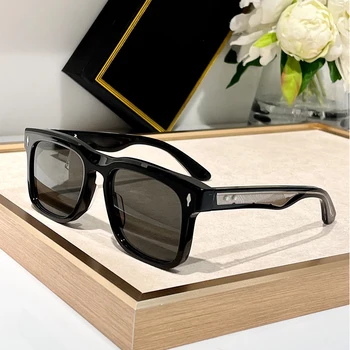JMM WESLEYI Мужские Брендовые дизайнерские солнечные очки Uv400 на открытом воздухе, оригинальное качество, ацетатный материал, солнцезащитные очки Star, Очки ручной работы
