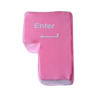 USB Большая клавиша ввода Удобная Настольная подушка для снятия стресса В подарок