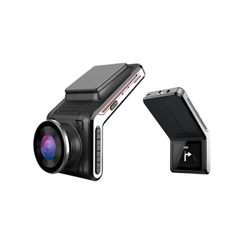 Автомобильный видеорегистратор Dash Cam спереди 1080P Ночное видение WiFi приложение 24-ЧАСОВОЙ монитор парковки Видеорегистратор Авторегистратор