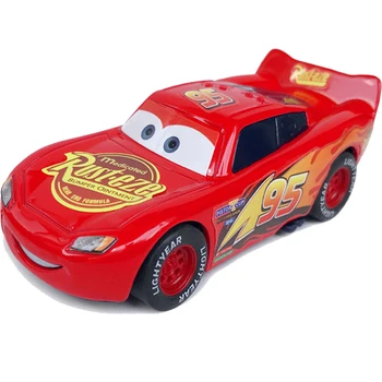 Акции!!! Знаменитый Мультфильм Pixar Cars Lightning McQueen Mater Sheriff Jakson Storm Модель Металлических Игрушек, Отлитых Под давлением, Подарок Для Детей