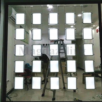 Вертикальная магнитная акриловая панель формата А3, витрина агента по недвижимости, световые короба со светодиодной подсветкой для агента по недвижимости