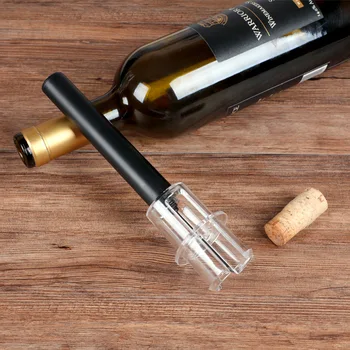 Воздушный насос Открывалка для винных бутылок Пластиковая трубка Игла Пневматический Штопор для бутылок Аксессуары для бара Консервный нож Кухонный инструмент для открывания