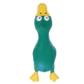 Игрушка для жевания собак в форме цыпленка, латексная кричащая курица, Скрипучая игрушка для собак, игрушка для щенков