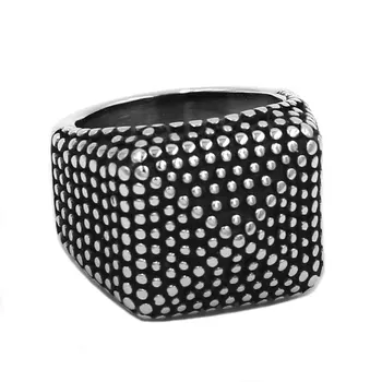 Модное кольцо с байкерской печаткой для ногтей, ювелирные изделия из нержавеющей стали, Классическое кольцо для мотобайкеров для мужчин и женщин Оптом SWR0825A