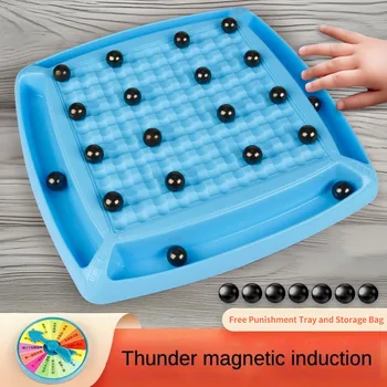 Новый набор магнитных шахмат, настольная игра для взрослых и детей, Интерактивная игра для мозга, обучающие занятия, Подарки на день рождения с магнитным дизайном