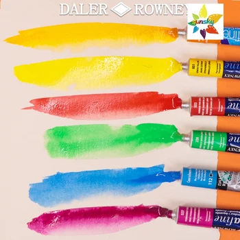 Оригинальный художник DALER ROWNEY профессиональный акварельный пигмент для смешивания цветов в тубусе объемом 8 мл с одинарными Самостоятельно выбранными художественными принадлежностями