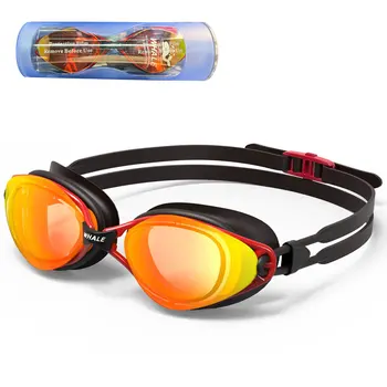 Очки для плавания Для взрослых мужчин И женщин С защитой от запотевания и ультрафиолета, Регулируемые очки для плавания, Профессиональные водонепроницаемые очки для плавания