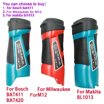 Портативные Изнашиваемые Фонари Рабочая Лампа Фонари Факел Для Milwaukee Для Bosch BAT411 Для Makita BL1013 10.8V 12V Литий-ионный Аккумулятор