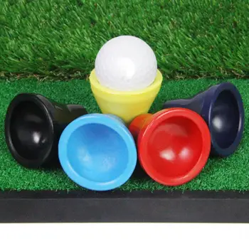 Резиновое приспособление для тренировки, синтетическая присоска для захвата мяча для гольфа, приспособление для тренировки клюшки