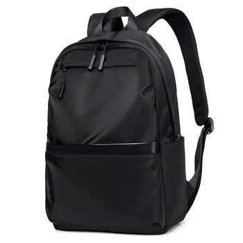 Рюкзак Большой студенческий Однотонный мужской для путешествий, Новая Деловая распродажа, Вместительный Нейлоновый школьный ранец в стиле