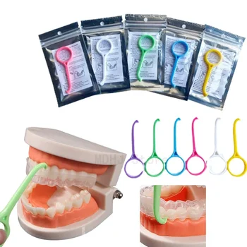 Средство для удаления выравнивателя, ортодонтическое средство для удаления невидимых брекетов, пластиковый крючок, инструмент для удаления зубов, уход за полостью рта