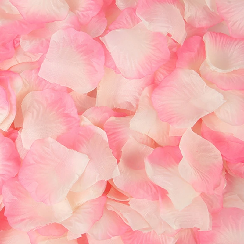 1000 шт. разноцветных искусственных лепестков свадебных роз Petalas Аксессуары для шелковых цветов Изображение 4
