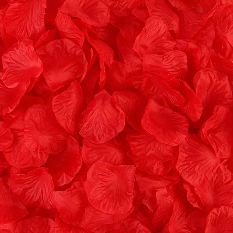 1000 шт. разноцветных искусственных лепестков свадебных роз Petalas Аксессуары для шелковых цветов Изображение 5