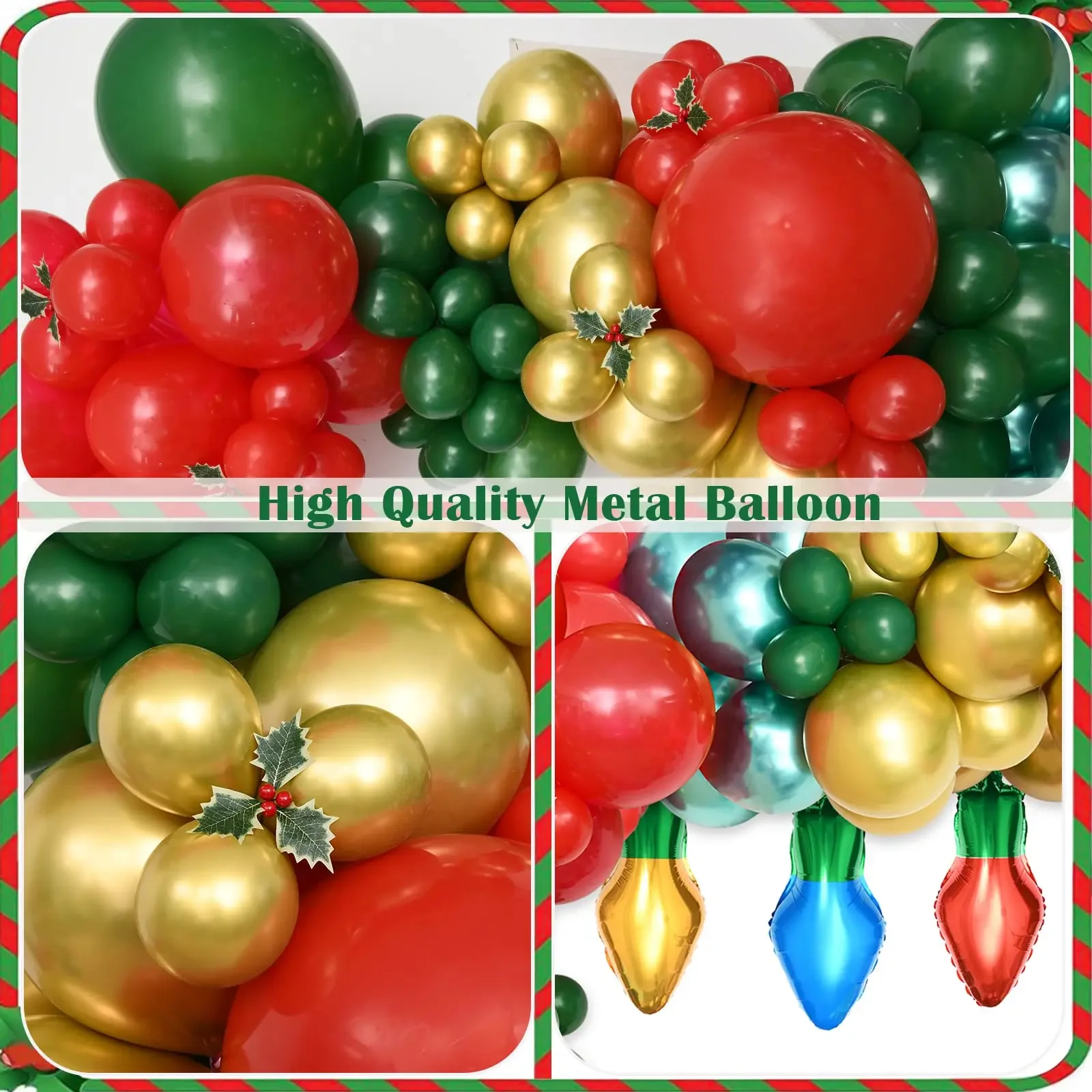 3ШТ Мультяшная алюминиевая пленка воздушный шар для украшения вечеринки Рождественские украшения Санта-Клауса Рождественский Воздушный шар Изображение 5