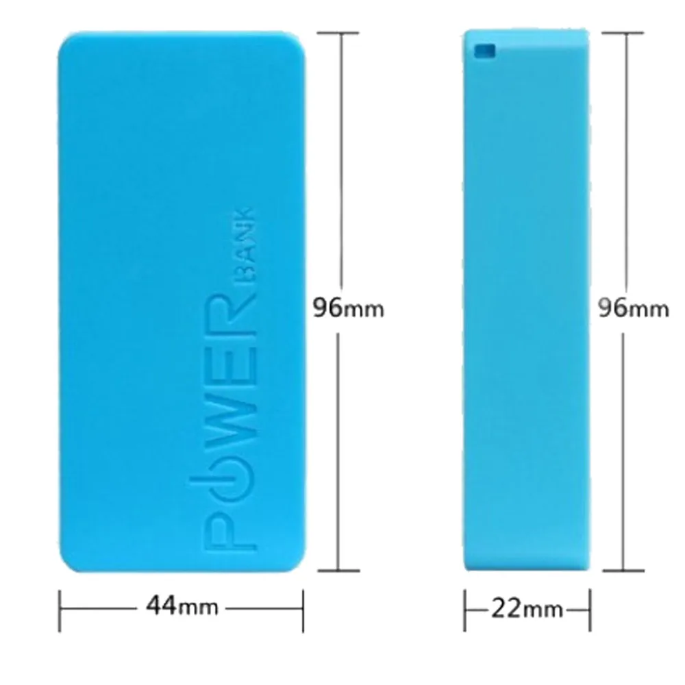 5600mAh 2x18650 USB Power Bank Чехол для зарядного устройства DIY Box для iPhone для смартфона MP3 Электронная Зарядка мобильного телефона Изображение 1
