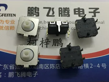 10 шт./лот Япония B3W-4150 герметичный водонепроницаемый и пылезащитный сенсорный выключатель 12*12*7.3 5-контактная кнопка с прямым штекером