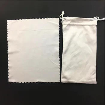 50 комплектов ткани и сумки Защищают солнцезащитные очки оптовая продажа сумки для очков ткань для очков из сверхтонкого волокна Удобство путешествий