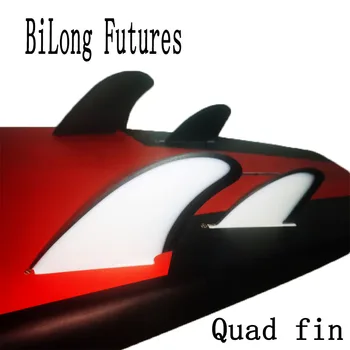 BiLong Futures ROB MACHADO SEASIDE QUAD FINS Performance Из Стекловолокна Quilhas Surf Fin Board Доска для серфинга Fin Funboard и Доски с Двумя Плавниками