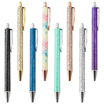LLD Портативные металлические шариковые ручки Kawaii, офисные, деловые, милые ручки для девочек, ручка для письма, школьные канцелярские принадлежности
