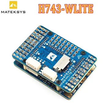 MATEK System H743-WLITE H743-Контроллер полета Wing со встроенным экранным меню 2-6 S LiPo Lite ArduPilot INAV для радиоуправляемого FPV-дрона вместо F765-WSE