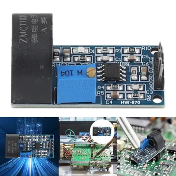 Активная выходная плата переменного тока в диапазоне 5 А Встроенный модуль микротрансформатора тока ZMCT103C Однофазный датчик переменного тока для Arduino