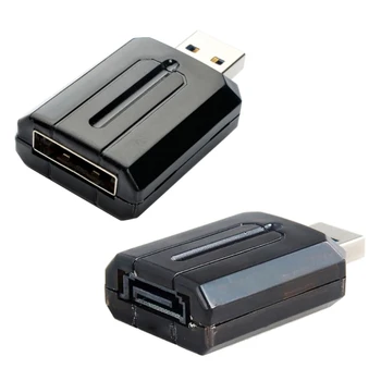 Высокоскоростной конвертер USB 3.0 в SATA / адаптер USB 3.0 в eSATA Поддерживает горячую замену накопителей большой емкости