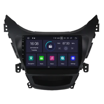 Для Hyundai Elantra Avante I35 2010-2013 Android 9,0 Авто Радио Стерео GPS Навигация Navi Media Мультимедийная Система PhoneLink