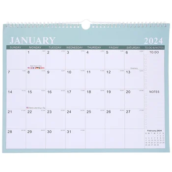 Ежемесячный Подвесной Календарь Календарь Обратного Отсчета Английский Ежедневный Календарь Настенный Календарь