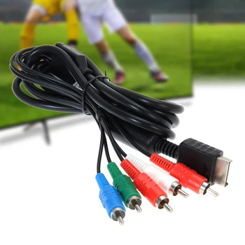 Компонентный кабель HDTV AV аудио-видео для PS2 и PS3