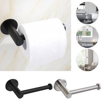 Настенный держатель для туалетной бумаги для ванной комнаты и кухни из нержавеющей стали, аксессуары для рулонной бумаги, Держатели для салфеток и полотенец
