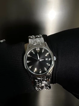 Новейший бренд класса люкс, нишевый концепт в стиле научной фантастики, мужские часы, механические швейцарские мужские часы не от Givenchy.