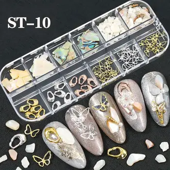 Смешанные стили, бант, 3D блестящие украшения для ногтей, галстук-бабочка, кристаллы для накладных ногтей, ювелирные аксессуары, принадлежности, маникюрный набор