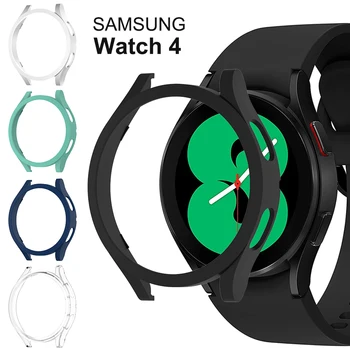 Чехол для часов Samsung Galaxy Watch 4 44 мм 40 мм, Матовый корпус из ПК, Универсальный Защитный бампер для Galaxy Watch4