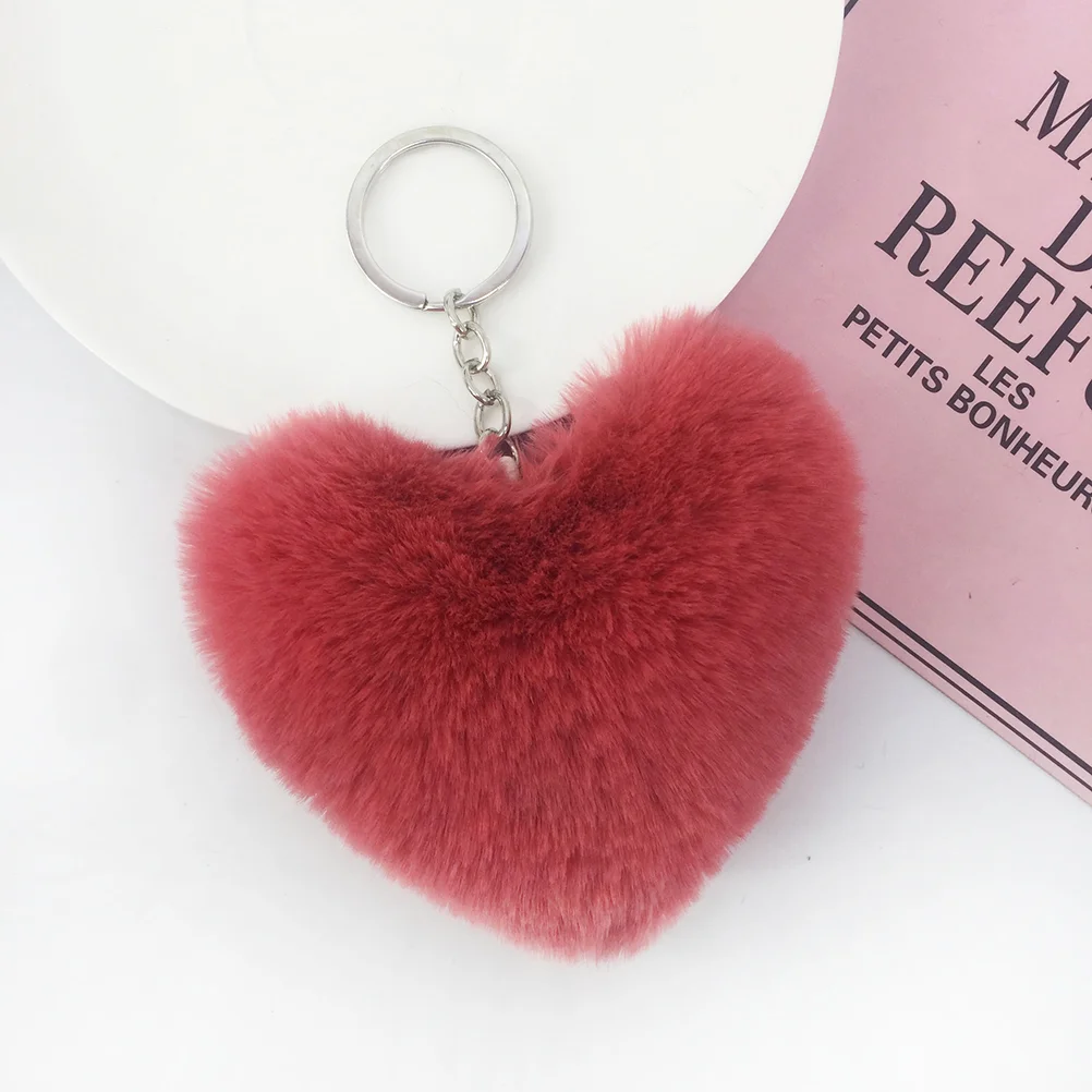 7шт брелки в форме сердца, креативная сумка, подвесные украшения для домашнего использования Изображение 1