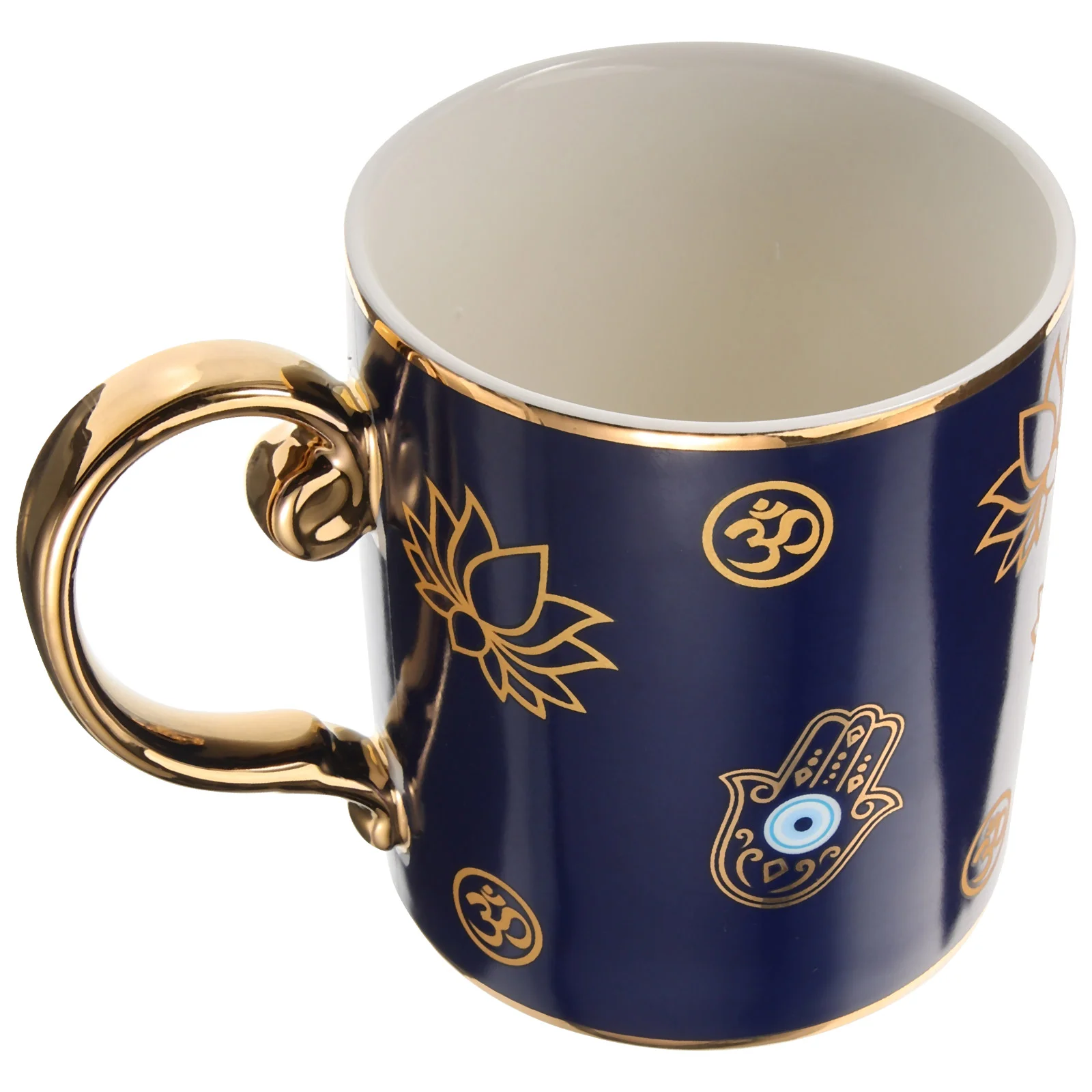 Керамическая кружка с рисунком турецкого глаза, чашка для воды, Чашка для чая, Кофейная чашка, Кружка для молочных напитков Изображение 1