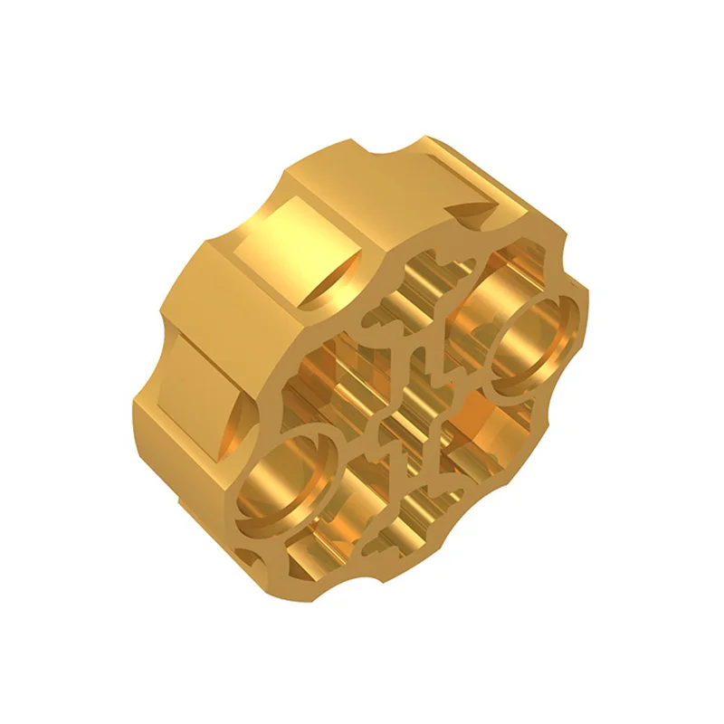 Совместимый с Gobricks MOC Сборный элемент Particles 98585, высокотехнологичный соединитель оси, строительные блоки, детали, развивающие игрушки 